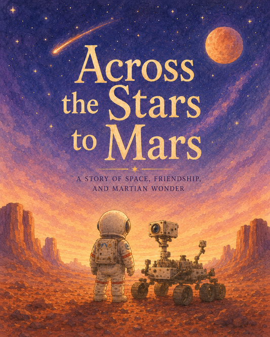 Across the Stars to Mars | Personalised Custom Audiobook
