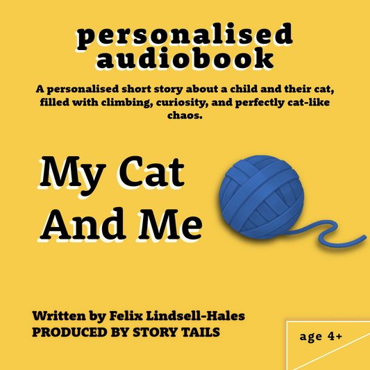 My Cat And Me | Personalised Custom Audiobook