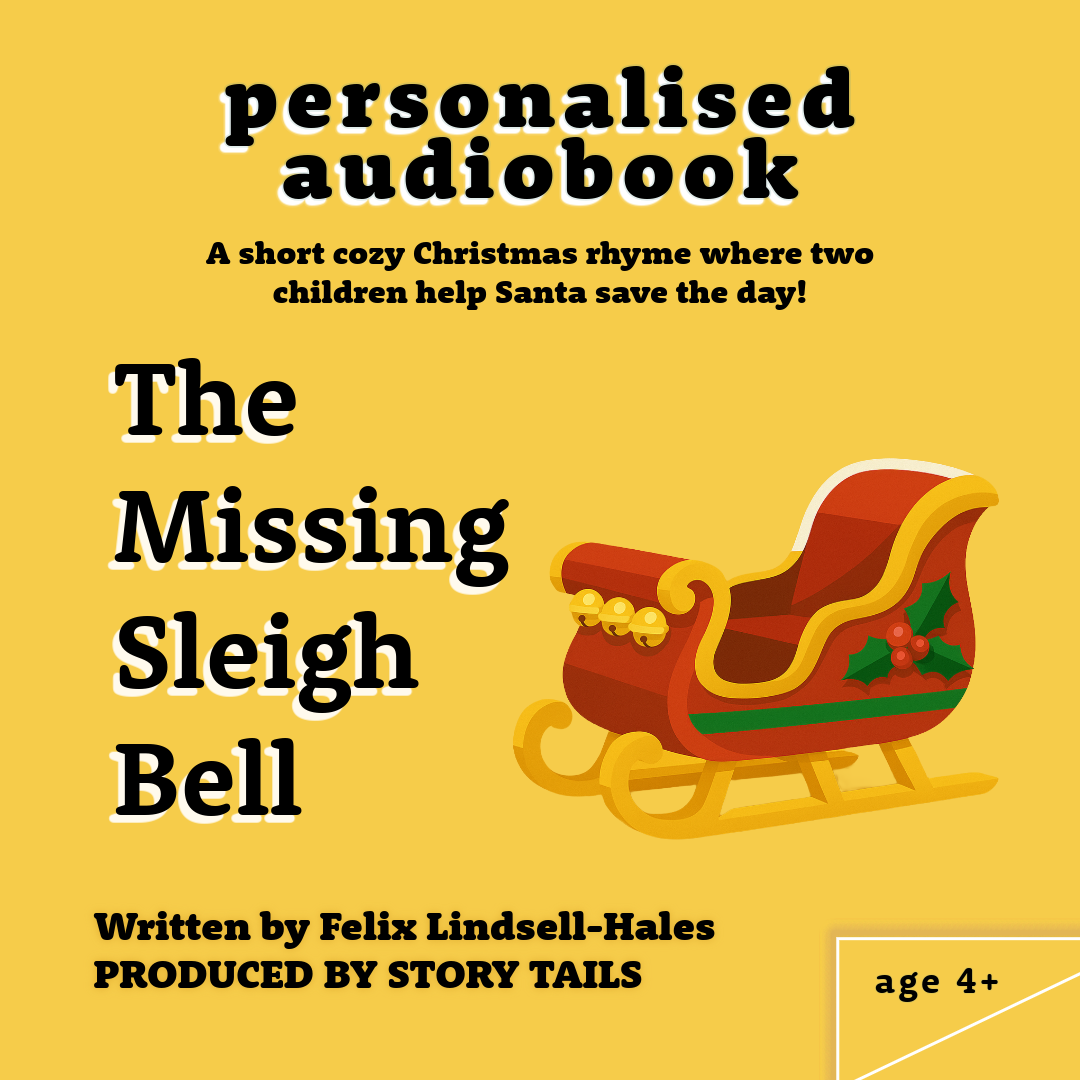 The Missing Sleigh Bell | Personalised Custom Audiobook