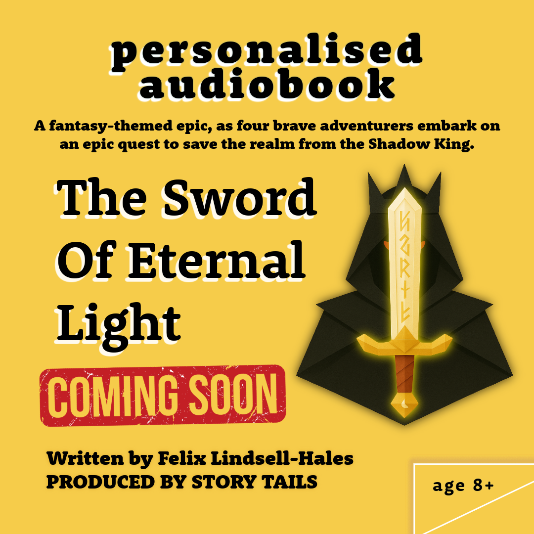 The Sword of Eternal Light | Personalised Custom Audiobook